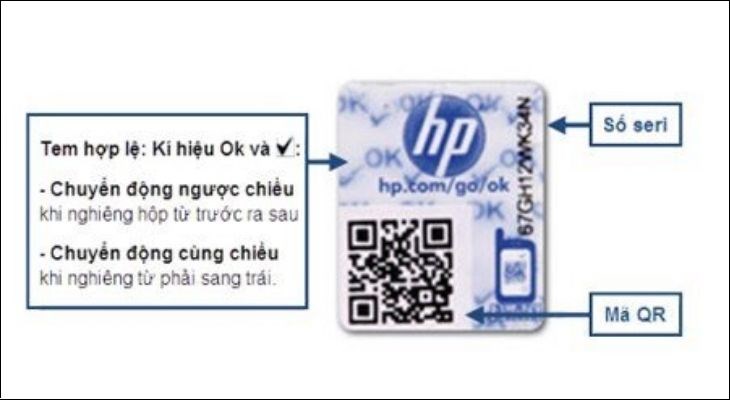 Những tem không khớp như miêu tả trên có thể là hàng giả