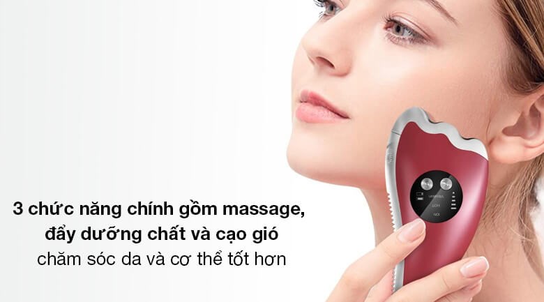 Máy massage mặt K.SKIN KD817 giúp bạn chăm sóc làn da tốt hơn nhờ các công nghệ hiện đại