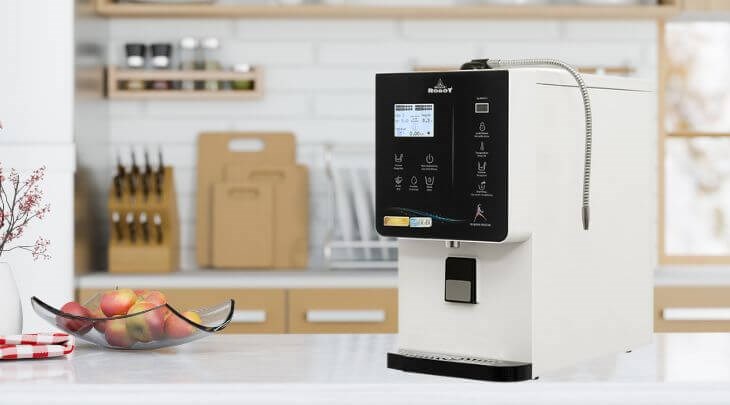 Máy lọc nước điện giải ion kiềm nóng nguội lạnh Robot IonQueen 511X 4 lõi 5 tấm điện cực có giá 24.140.000 VNĐ (giá cập nhật 14/04/2023, có thể thay đổi theo thời gian)