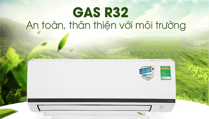 Máy lạnh Daikin FTKB sử dụng gas R32 an toàn sức khỏe và thân thiện với môi trường