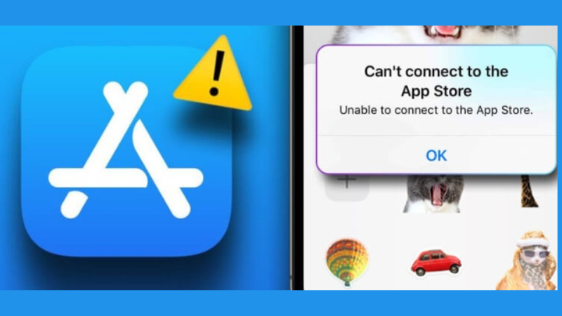 Khắc phục iOS 17 bị lỗi App Store