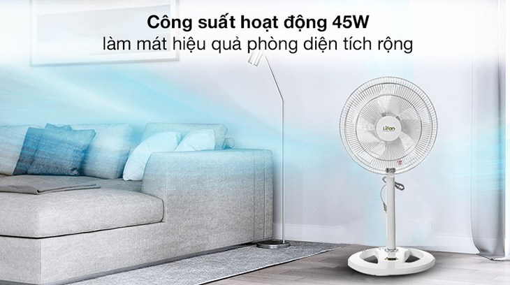 Quạt cây Lifan Đ-616A 5 cánh vận hành mượt mà và ổn định