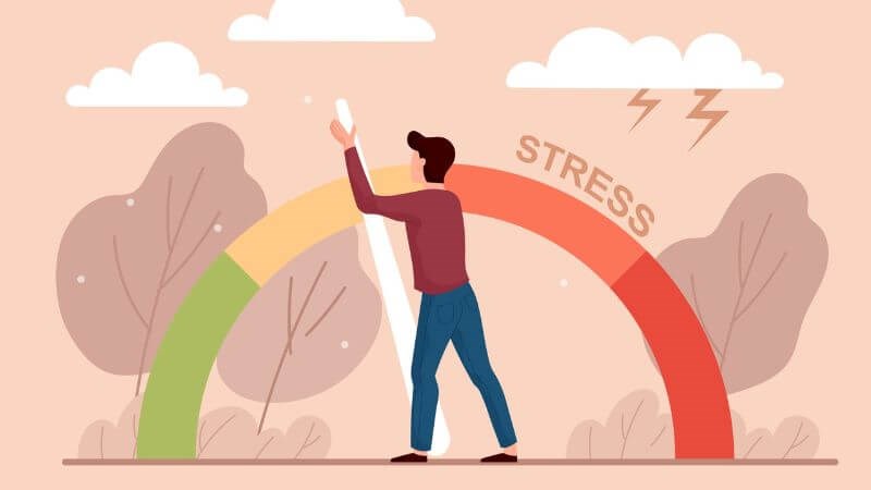 Một trong những nguyên nhân gây loét dạ dày là stress