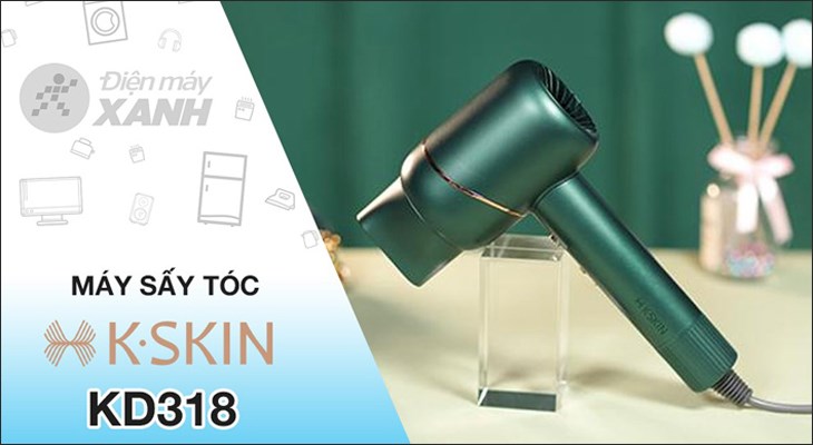 Máy sấy tóc 1500W K.SKIN KD318 được bán với giá 1.090.000 đồng (cập nhật tháng 05/2023 và có thể thay đổi theo thời gian)