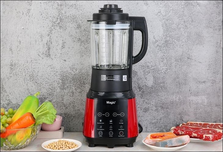 Một trong những ưu điểm của máy làm sữa hạt Magic chính là các bộ phận có thể tháo rời để vệ sinh dễ dàng