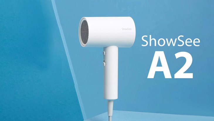 Máy sấy tóc Showsee có thiết kế hiện đại, tô điểm cho không gian sử dụng