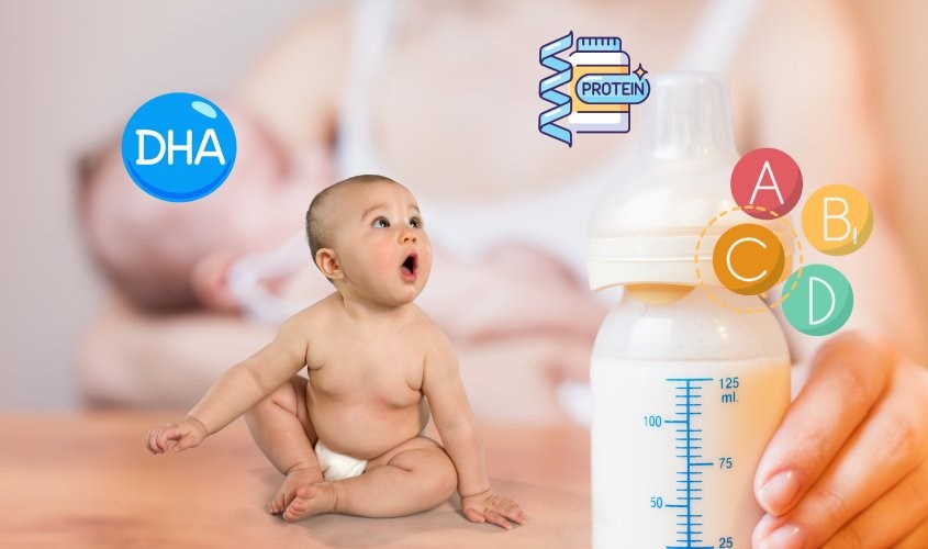 Lựa chọn sữa bột dạng gói theo thành phần