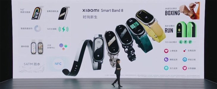 Xiaomi Band 8 được tích hợp nhiều tính năng theo dõi sức khoẻ cực hữu dụng