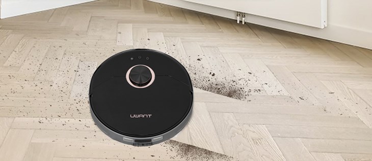 Robot hút bụi lau nhà Uwant U200 được trang bị công nghệ điều hướng, vượt chướng ngại vật laser LDS giúp bạn vệ sinh nhà cửa hiệu quả