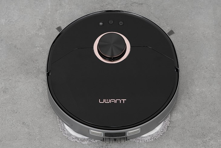 Robot hút bụi lau nhà Uwant U200 có thiết kế nhỏ gọn, mang đến nét hiện đại, sang trọng cho ngôi nhà và dễ dàng di chuyển đến các vị trí khác nhau để dọn dẹp
