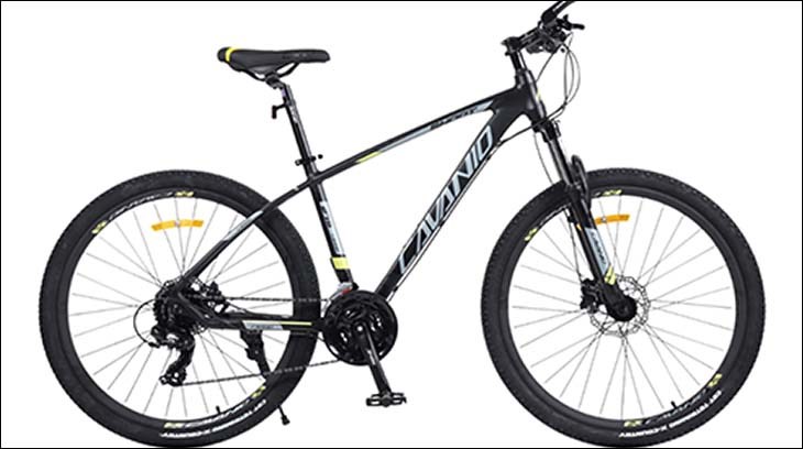 Xe đạp địa hình MTB Cavanio SHOOT 27.5 inch có thiết kế khung nhôm chắc chắn giúp nâng đỡ xe tốt
