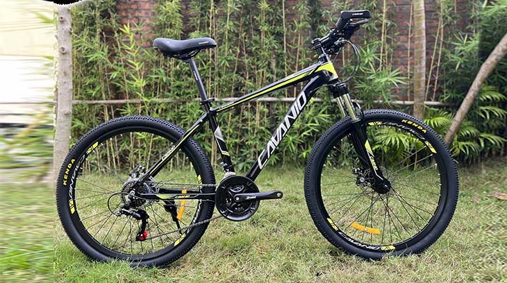 Xe đạp Cavanio LEOPARD sở hữu thắng cơ nhạy, dừng xe an toàn và dễ bảo quản