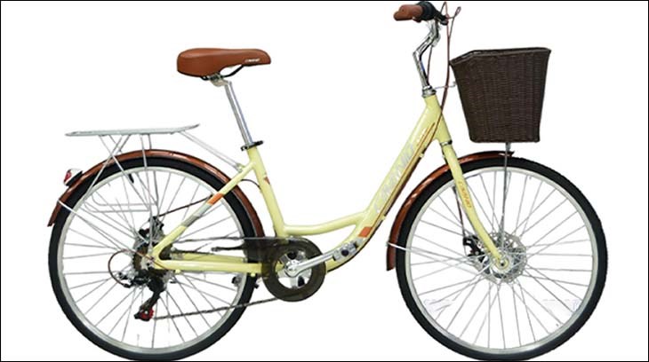 Xe đạp mini Cavanio Spring phù hợp với các bé gái từ 10 tuổi trở lên 