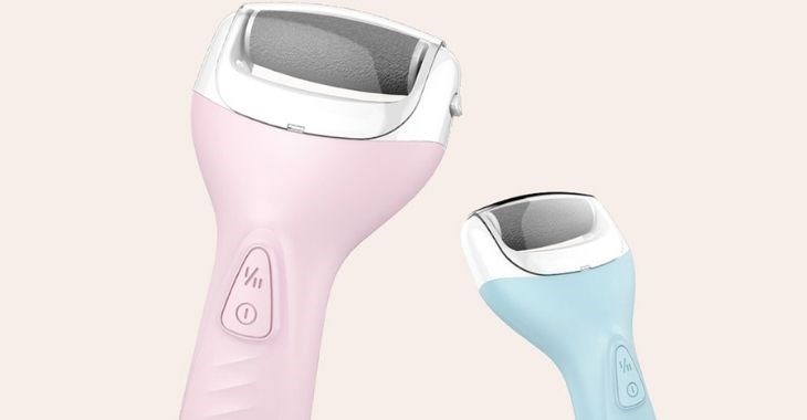 Máy chà gót chân Xiaomi YUELI Callus Remover sở hữu màu sắc trẻ trung, thiết kế cầm tay nhỏ gọn