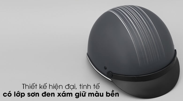Mũ Delites ATN04 với thiết kế hiện đại cùng họa tiết sọc lạ mắt