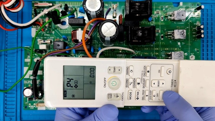 Mãi lỗi P4 trên điều hòa Daikin liên quan đến lỗi dàn nóng của thiết bị
