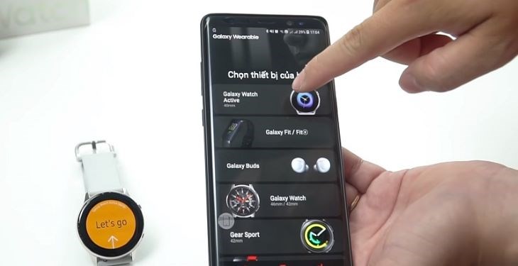 Galaxy Watch có thể tìm điện thoại cho bạn