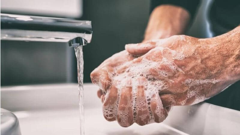 Rửa tay sạch sẽ giúp phòng ngừa tiêu chảy cấp