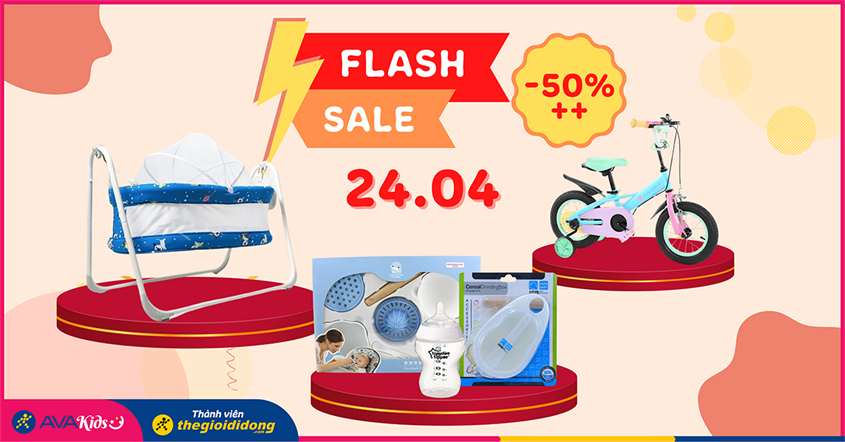 Flashsale giảm đến 50%++ với số lượng giới hạn