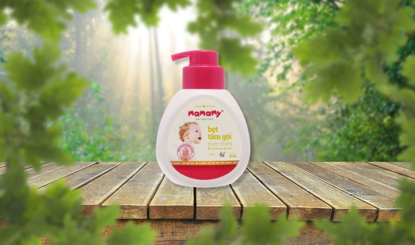 Bọt tắm gội cho bé Mamamy 400 ml
