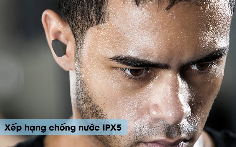 Tai nghe đến từ nhà Belkin là được trang bị chuẩn chống nước IPX5