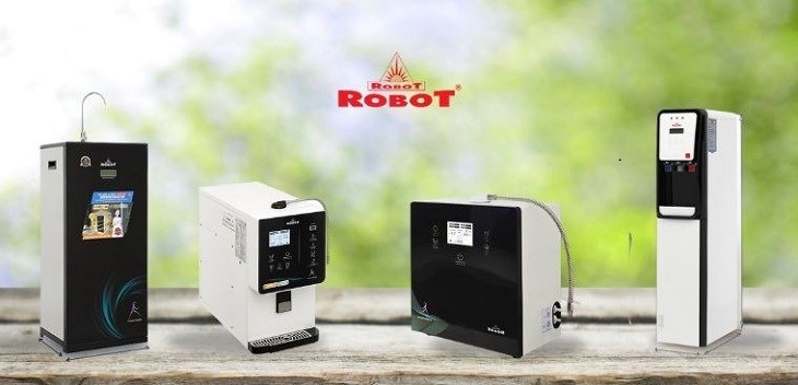 Máy lọc nước điện giải Robot mẫu mã đa dạng, đáp ứng nhu cầu mọi gia đình