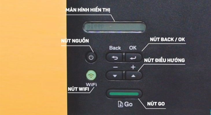 Cấp nguồn cho máy in