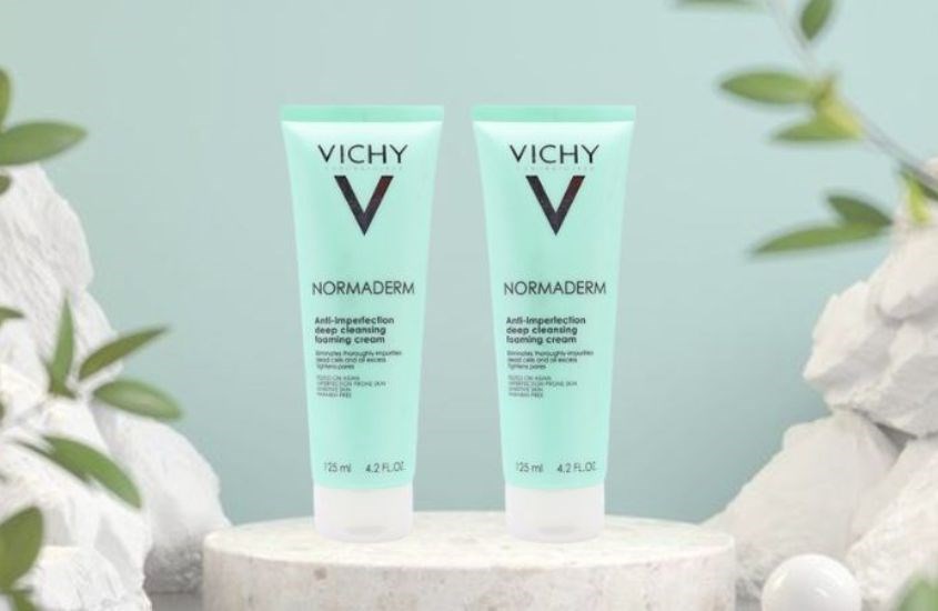 Sữa rửa mặt ngừa mụn và se nhỏ lỗ chân lông Vichy Normaderm Anti-Imperfection 125 ml