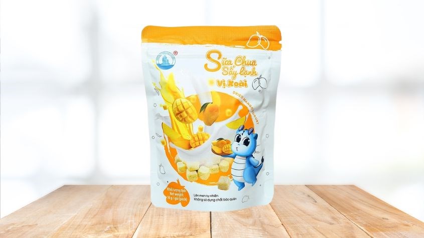 Sữa chua khô sấy lạnh vị xoài Hạ Long gói 16g 