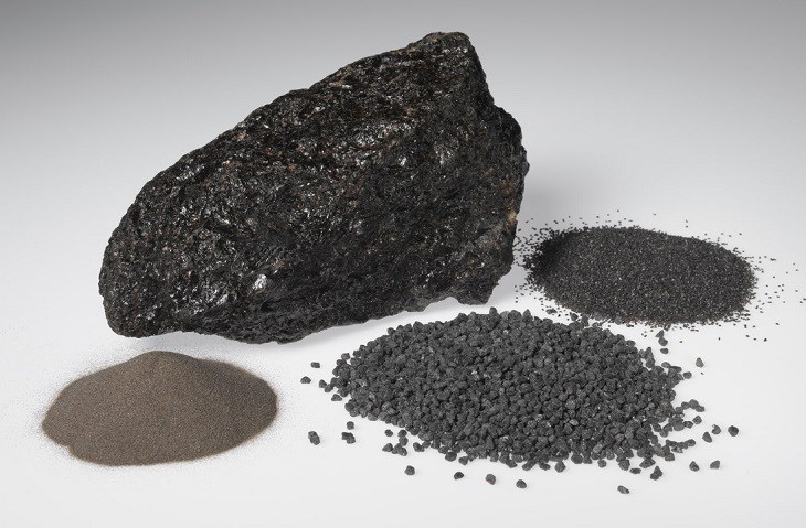 Đá mài Bosch được làm từ hỗn hợp các hạt mài có khả năng liên kết chặt chẽ với nhau bằng chất kết dính