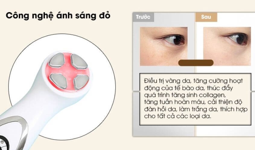 Công nghệ ánh sáng đỏ giúp điều trị vàng da và an toàn với hầu hết mọi làn da