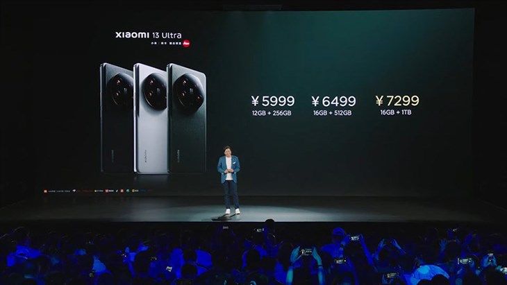 Xiaomi 13 Ultra đang được bán tại thị trường Trung Quốc với mức giá từ 20.500.000 đồng (cập nhật tháng 4/2023, có thể thay đổi theo thời gian)