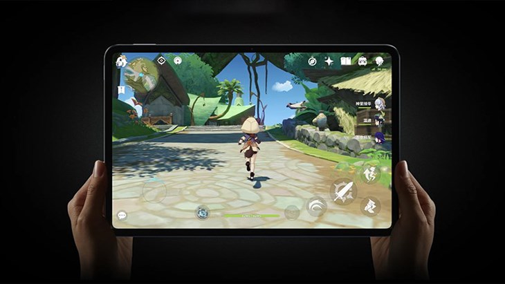 Xiaomi Pad 6 được trang bị chip Snapdragon 870 giúp chiến những tựa game nặng một cách mượt mà