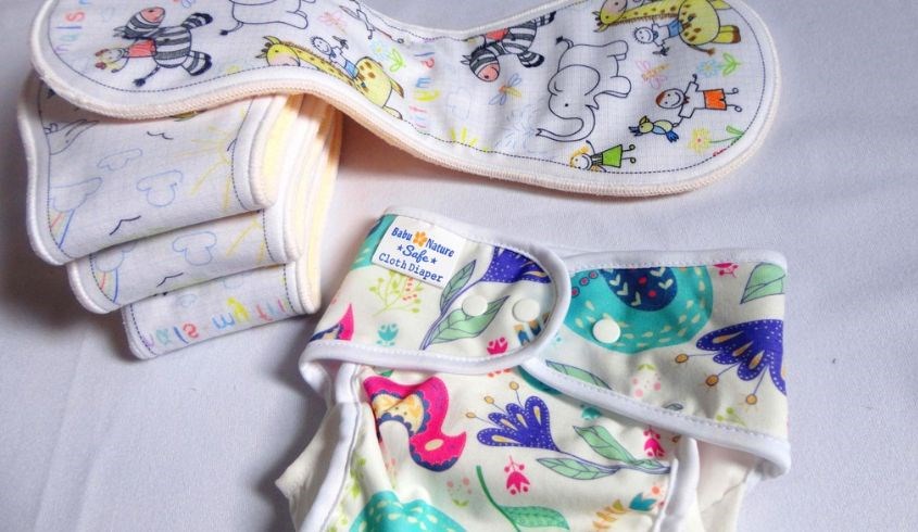Tã vải Babu Nature có chất liệu làm từ vải Suede Cloth
