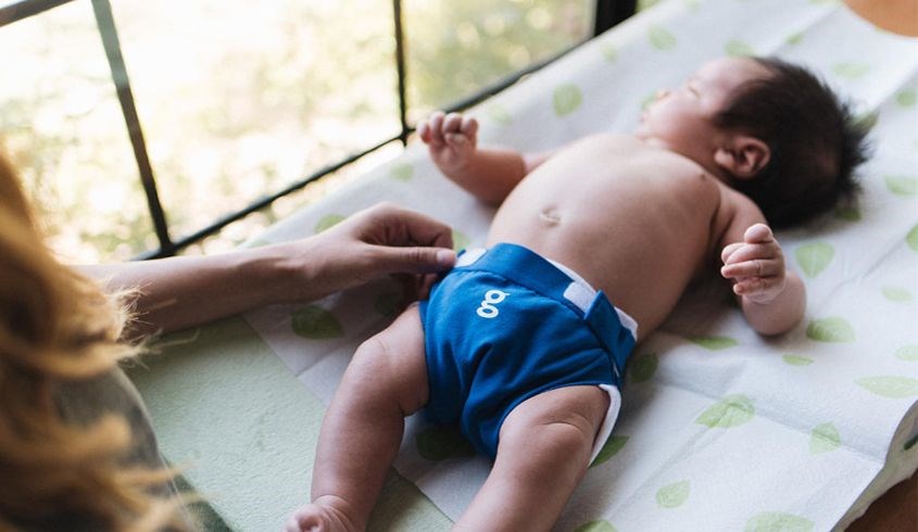 Tã vải mang lại cảm giác dễ chịu cho bé khi sử dụng