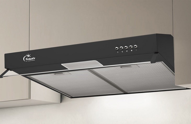 Một số nhược điểm của máy hút mùi âm tủ chẳng hạn như công suất hút thấp hơn so với các dòng máy độc lập