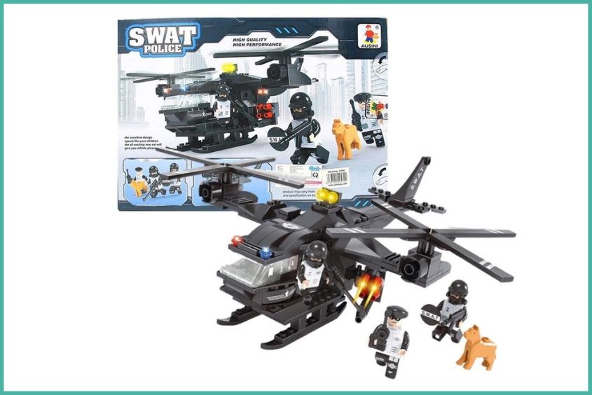 Đồ chơi lắp ráp cảnh sát đặc nhiệm Ausini là món quà 1/6 cho bé trai hay nhất Đồ chơi lắp ráp cảnh sát đặc nhiệm Ausini là món quà 1/6 cho bé trai hay nhất