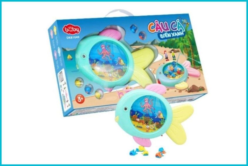 Đồ chơi câu cá biển xanh Duka là quà 1/6 cho bé gái phổ biến nhất Đồ chơi câu cá biển xanh Duka là quà 1/6 cho bé gái phổ biến nhất