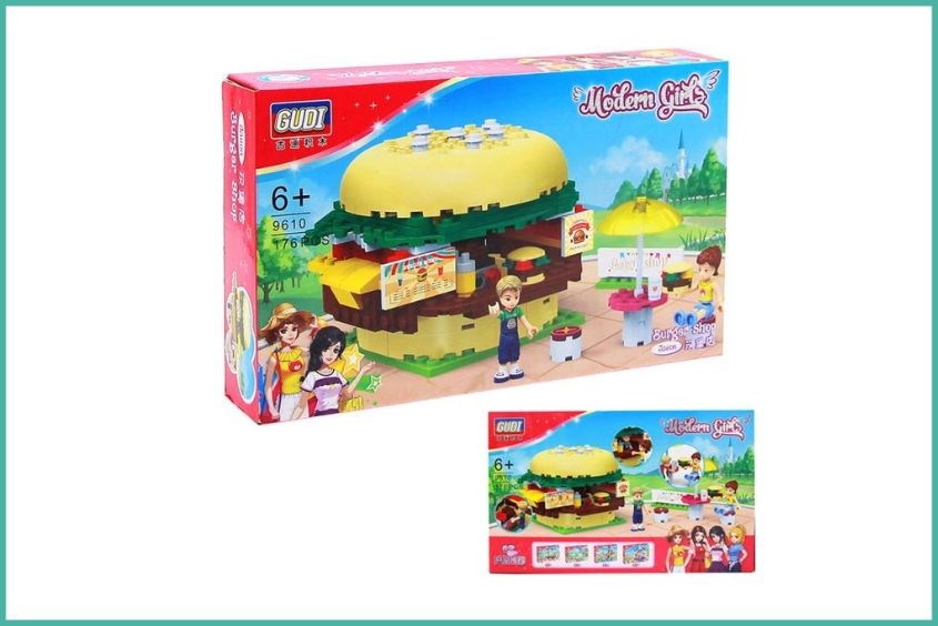 Đồ chơi lắp ráp thời trang sành điệu Gudi làm quà 1/6 cho bé gái Đồ chơi lắp ráp thời trang sành điệu Gudi làm quà 1/6 cho bé gái