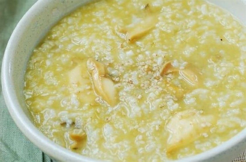 Món ăn dặm với mực cho bé