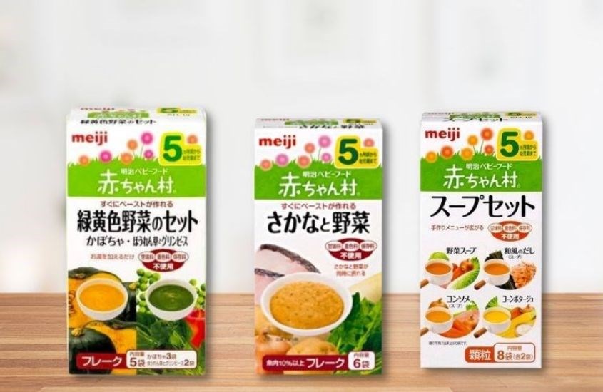 Bột ăn dặm Meiji