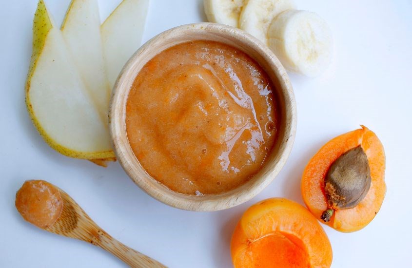 Bột phải mịn để bé dễ tiêu hóa