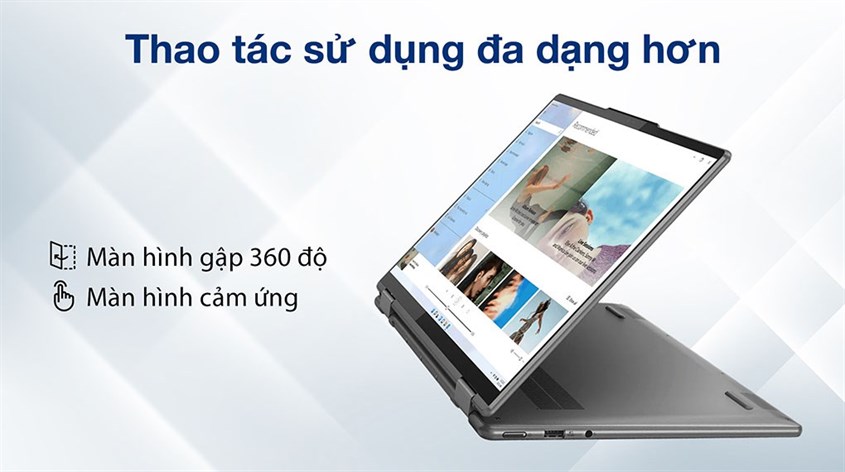 Laptop xoay 360 độ đang trở thành xu hướng sử dụng của giới trẻ