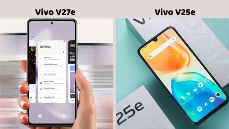Vivo V27e sở hữu màn hình lớn hơn so với phiên bản tiền nhiệm