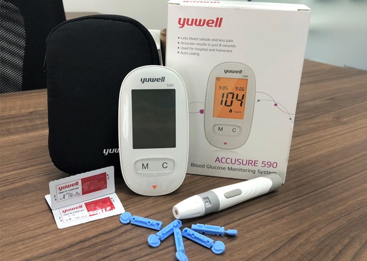 Máy đo huyết áp được xem là sản phẩm nổi bật của thương hiệu Yuwell Máy đo huyết áp được xem là sản phẩm nổi bật của thương hiệu Yuwell