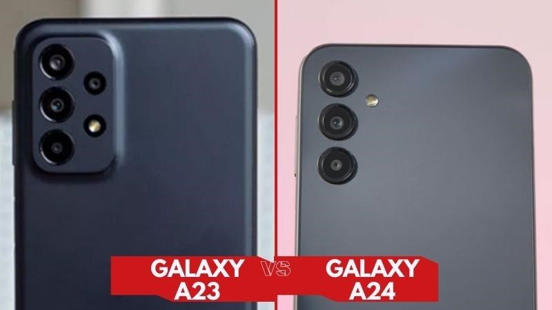 Galaxy A23 và Galaxy A24 đều có thể sử dụng hai sim và hỗ trợ kết nối 4G