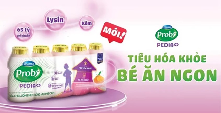 Sữa chua uống Probi Pedia+ dành cho trẻ từ 1 tuổi trở lên Sữa chua uống Probi Pedia+ dành cho trẻ từ 1 tuổi trở lên
