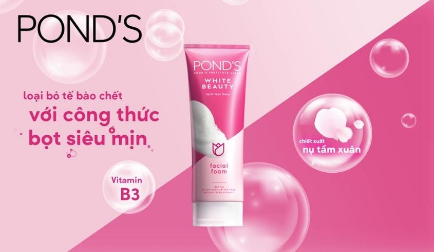 Ponds White Beauty là thương hiệu rất được ưa chuộng tại Việt Nam