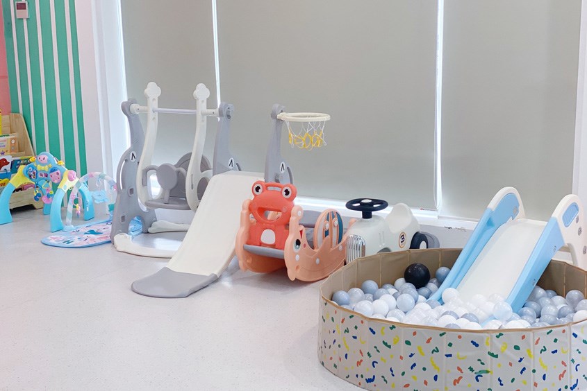Không gian vui chơi cho bé tại ABU Premium Kids Café