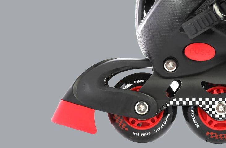 Patin AVACycle No.088 Size S sở hữu phần gôm hãm phanh nhanh nhạy, đảm bảo an toàn cho người dùng  Patin AVACycle No.088 Size S sở hữu phần gôm hãm phanh nhanh nhạy, đảm bảo an toàn cho người dùng